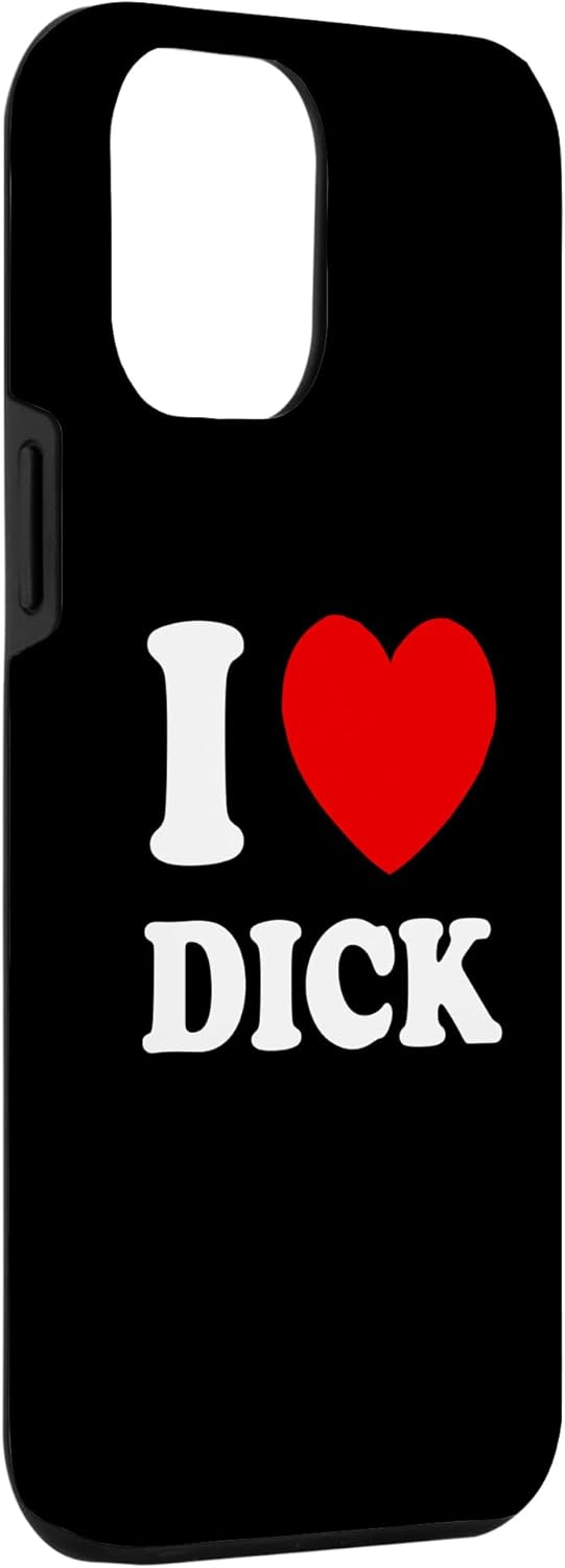 Funda para iPhone 12 Pro Max I Love Dick I Heart Dick Funny First Name Dick