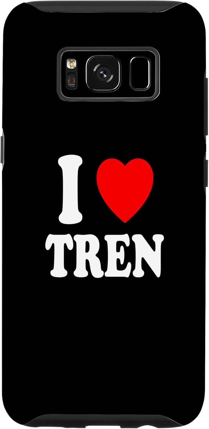 Galaxy S8 I Heart (Love) Tren Bodybuilding Steroids Cycle Muscles Case
