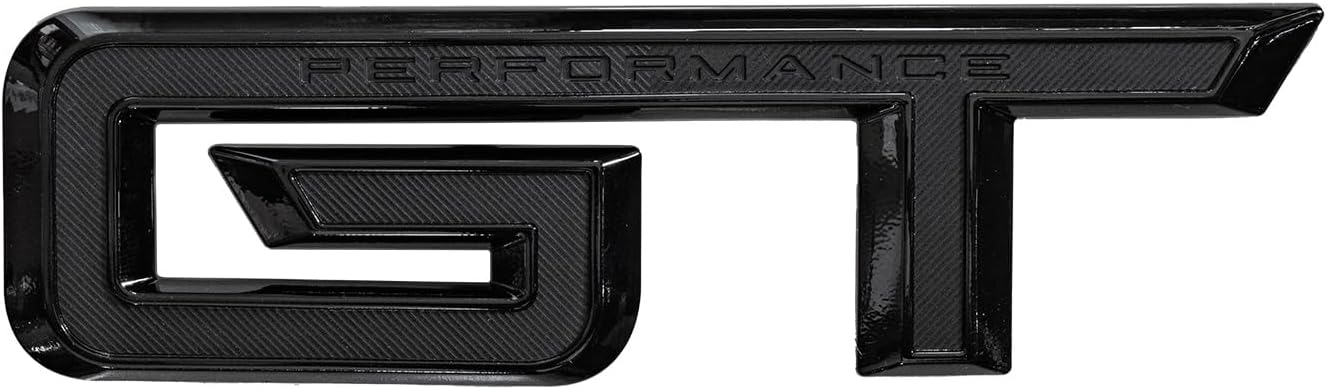 OEM PR3Z-6342528-G Emblema de tapa trasera negro brillante hecho para Ford Mustang GT 2024