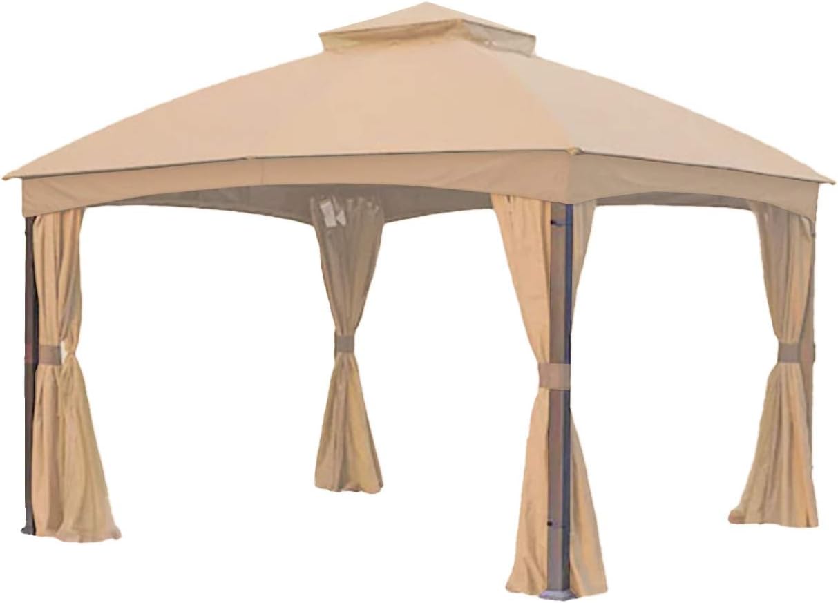 Garden Winds Cubierta superior de repuesto compatible con el cenador TPGAZ2303D TPGAZ2403-A-C – Riplock 350