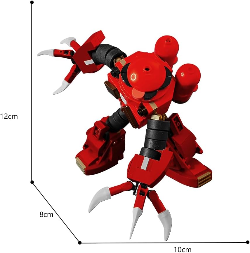 Future Mecha Warrior – Juego de ladrillos de construcción, juguete robot Msm-07s, figura de acción coleccionable, regalo para fanáticos, adecuado