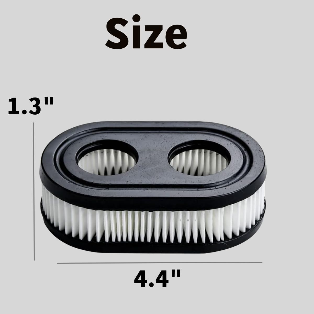 798452 593260 Filtro de aire con 595658 Reemplazo de la cubierta del limpiador de aire para cortacésped BS 103M02 104M02 104M05 09P700 093J02 550E
