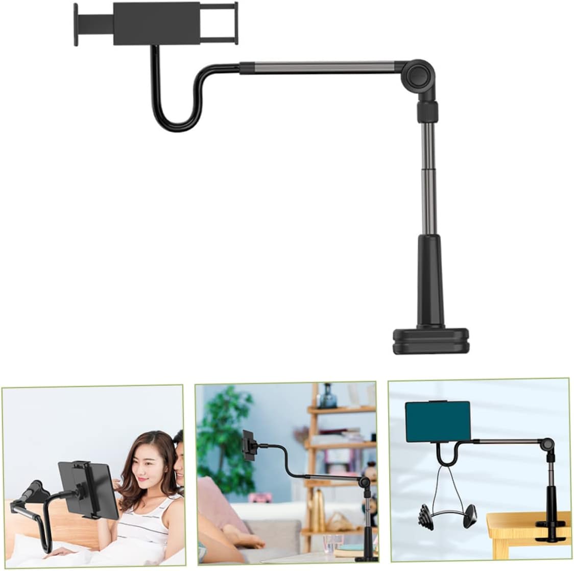 UKCOCO Soporte para teléfono móvil, soporte para teléfono celular, soporte estable para teléfono, soporte para teléfono resistente, accesorios de
