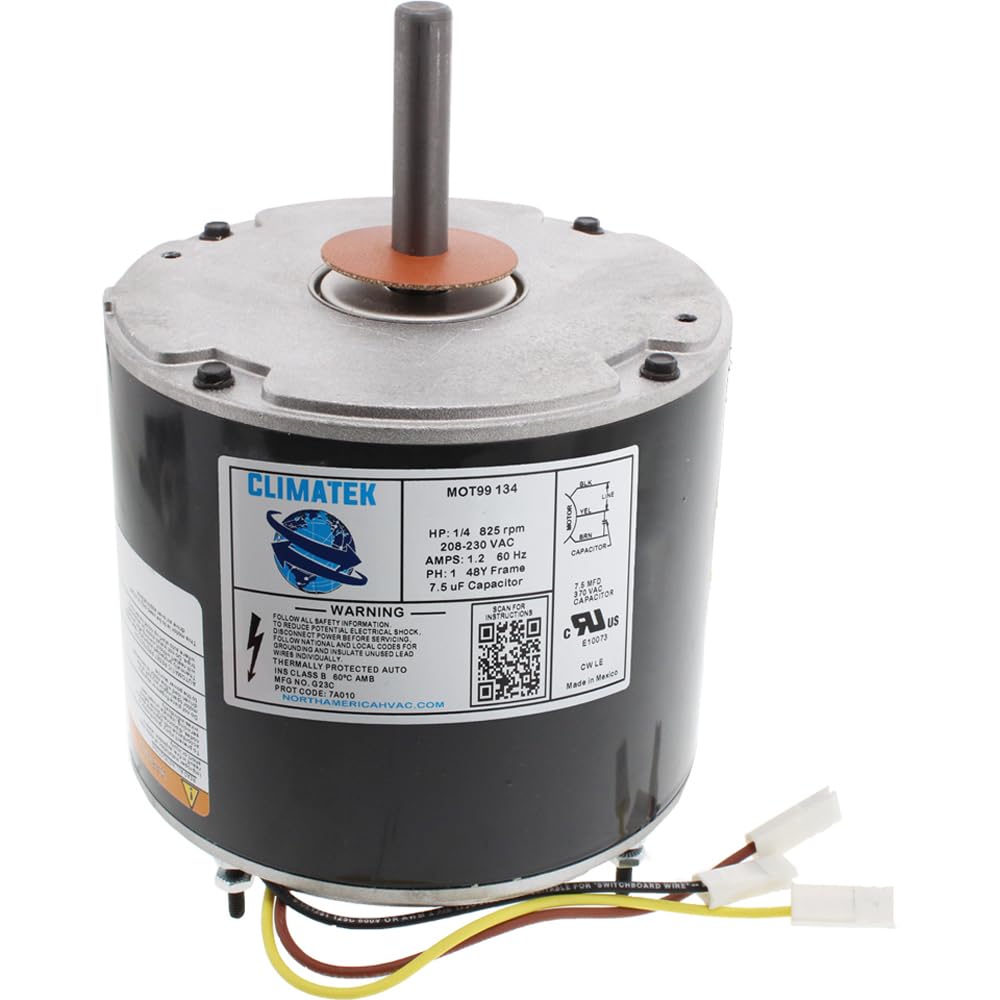 HC39GE242 – Reemplazo exacto ClimaTek para motor de ventilador Carrier Bryant Payne de 14 HP HC39GE242A HB39GQ232 HB38GE242