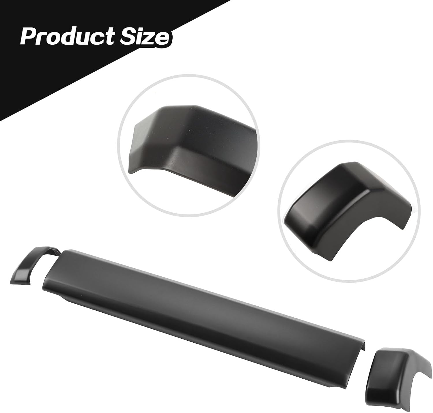 JeCar Cubierta de panel de tablero de consola central para 4Runner Accesorios interiores para Toyota 4Runner 2010-2023 Cubierta de tablero lateral