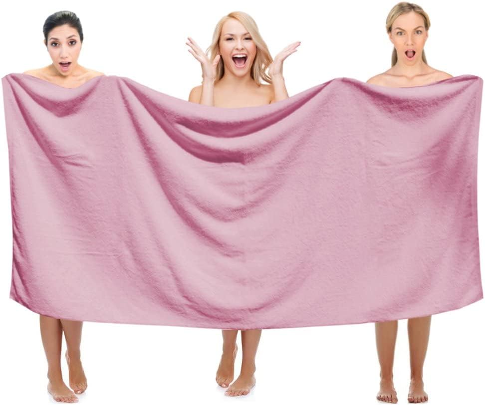 Juego grande de baño tipo spa turco 40″x80″, de lujo, amigable con el medio ambiente de 650 gramos, muchos colores de donde escoger