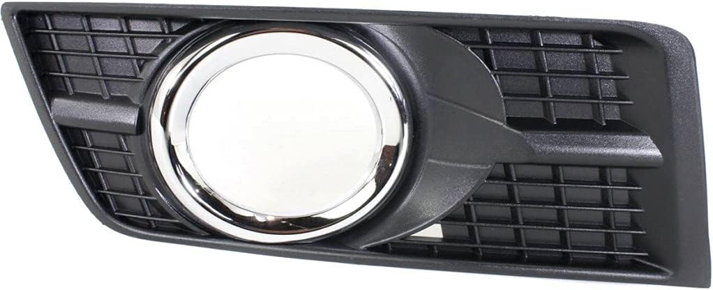 Para Cadillac SRX cubierta de luz antiniebla 2010 11 12 13 14 15 2016 lado del pasajero  Negro y cromo  Cumplimiento DOTSAE  GM1039125  25778389