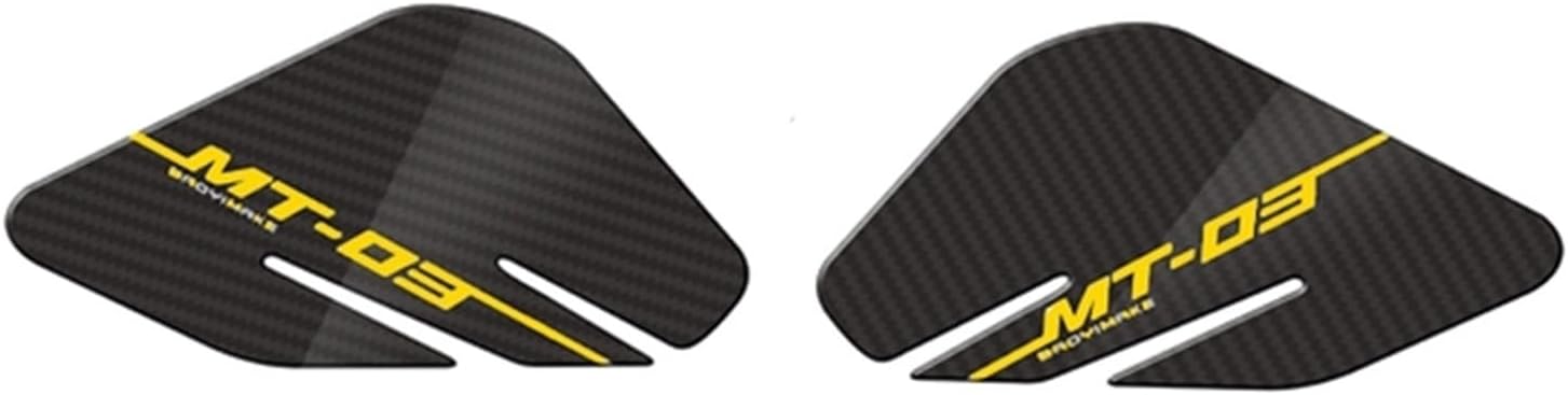 Adhesivo para tanque de combustible de motocicleta Yamaha MT-03, accesorios adhesivos resistentes a arañazos y arañazos (color  11#)