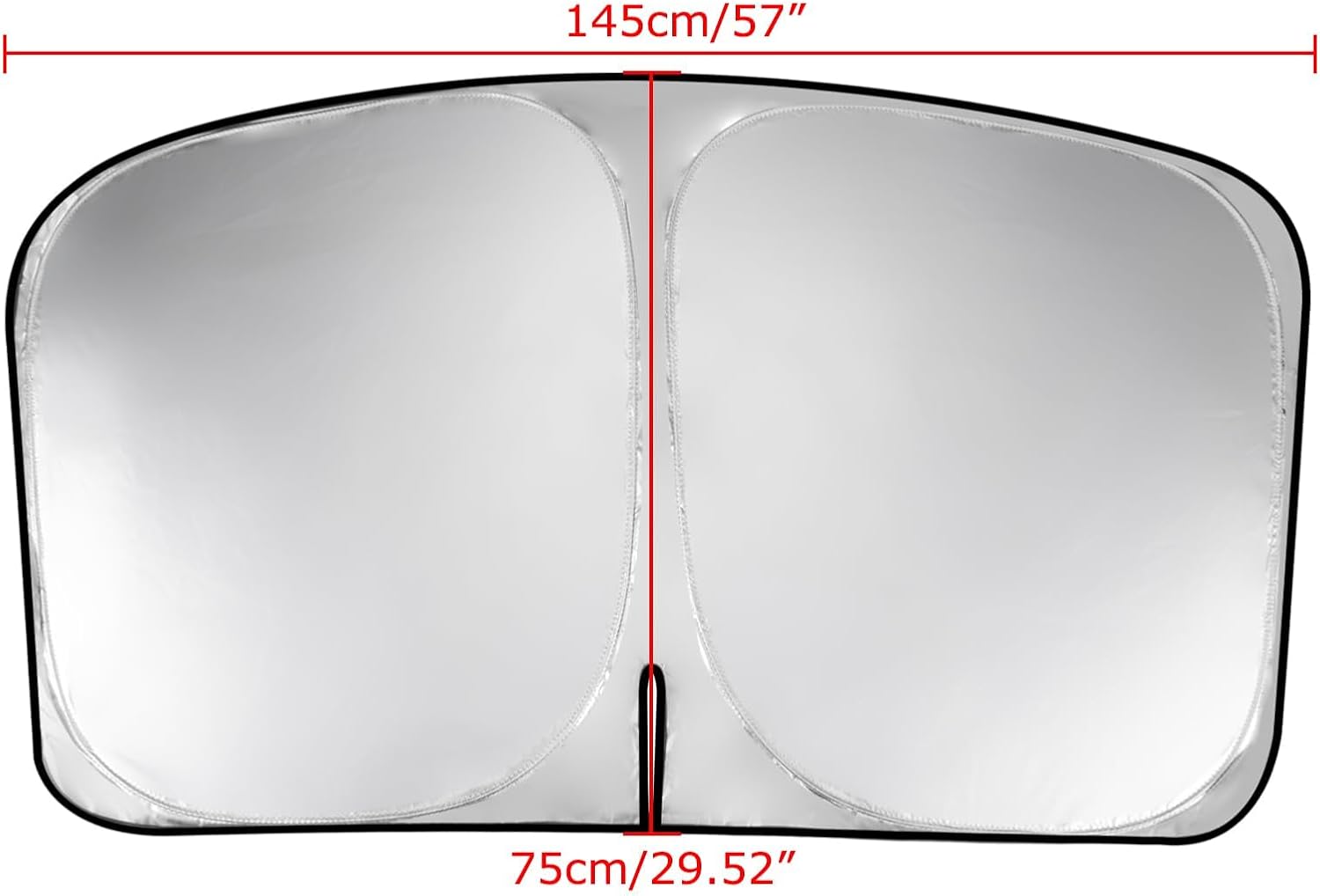 PSLER Parasol personalizado para parabrisas de automóvil, protector plegable para parabrisas de automóvil, ajuste personalizado para RAV4 2013-2018,