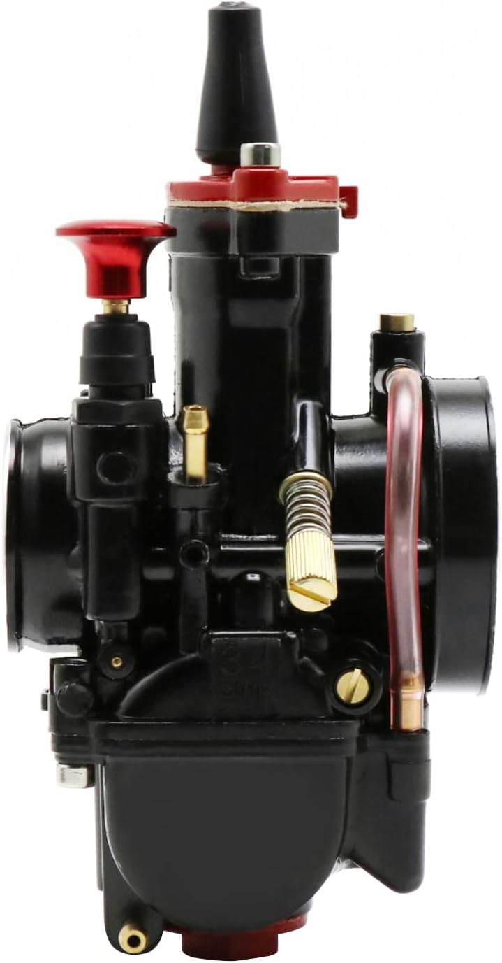 PWK – Carburador de carreras de 1.181 in universal para motor de 100 cc a 160 cc 2T 4T motos scooters Dirt Bike Motocross ATV Quad Off Road (1.181