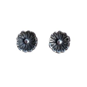 Beautiful Sterling Silver Southwest Blossom Flower Stud Earrings. Made in the heart of New Mexico. Beautiful Sterling Silver Southwest Blossom Flower Stud Earrings. Made in the heart of New Mexico.