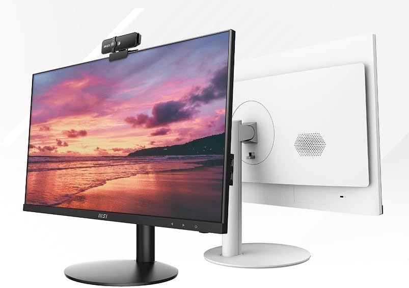 MSI Escritorio para computadora todo en uno, pantalla FHD IPS de 23.8″, memoria de 32 GB, SSD de 2 TB, procesador Intel Core de cuatro núcleos hasta