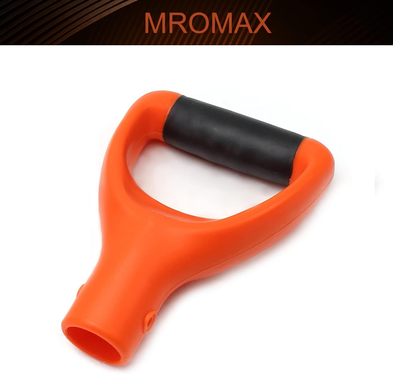 MroMax Mango de agarre en D, 1-14 pulgadas de diámetro interior de 1.260 in, pala de nieve de PVC, mango de repuesto, accesorios de jardín,