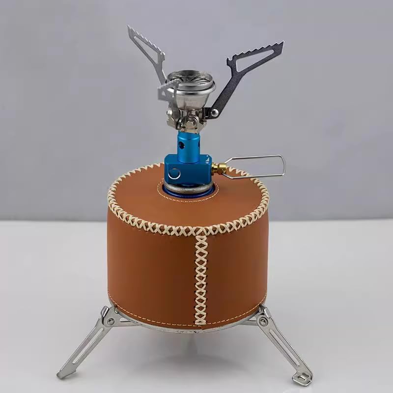 MCAMPAS Soporte plegable universal del soporte del bote del acero inoxidable 304 para la botella que acampa del butano