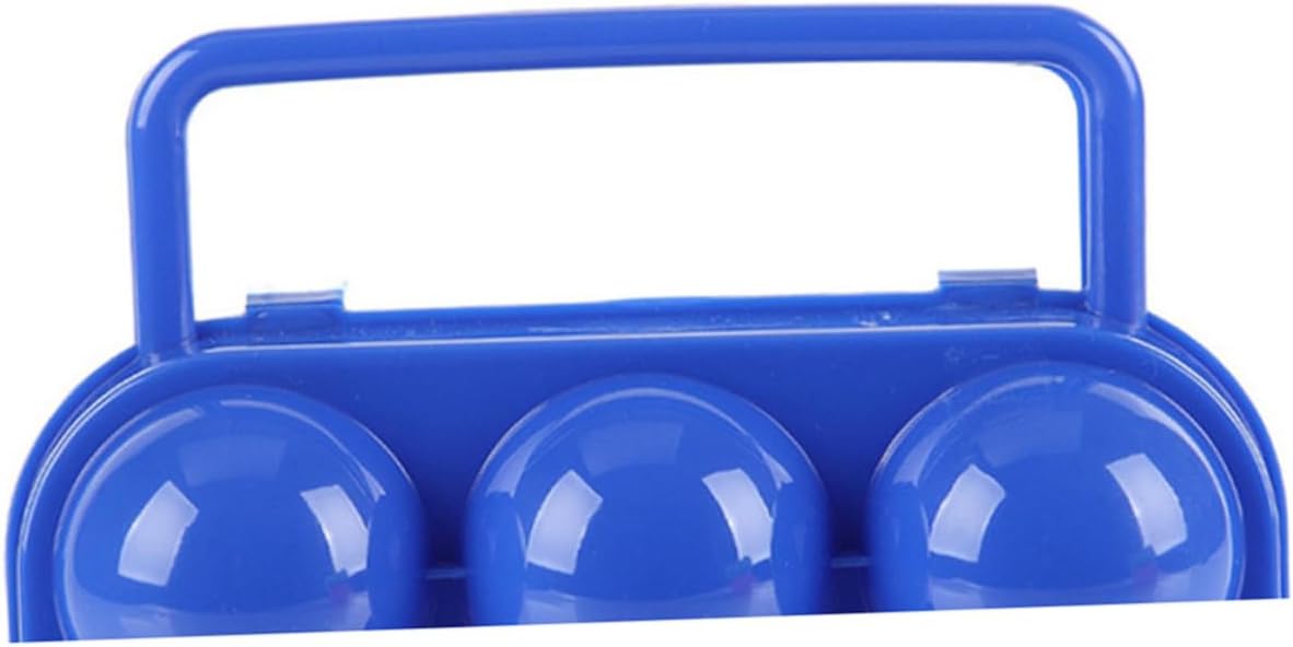 Amosfun Dispensador de cereales Soporte de huevos para refrigerador Soporte de huevos con asa Contenedor de huevos para refrigerador, cartones de