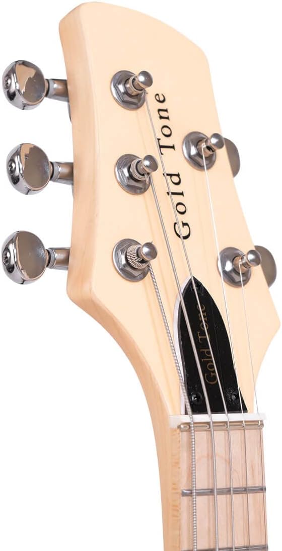 Gold Tone GME-5 Mandolina de cuerpo sólido de 5 cuerdas con bolsa de concierto