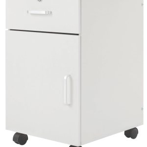 Fetcoi Archivador móvil vertical portátil con estantes de almacenamiento, gabinete móvil debajo del escritorio, cajones de oficina con cerradura y Fetcoi Archivador móvil vertical portátil con estantes de almacenamiento, gabinete móvil debajo del escritorio, cajones de oficina con cerradura y