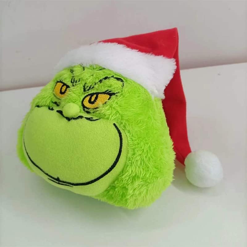 Decoración para árbol de Navidad, cuerpo de elfo de Navidad, cabeza verde peluda, decoración de Navidad, decoración del hogar, suministros de fiesta