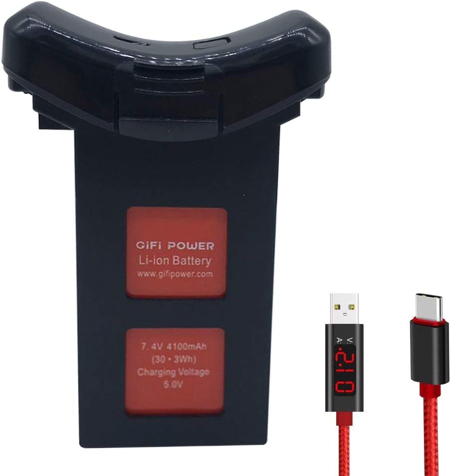 7.4V 4100mah batería de repuesto LiPo batería para piedra sagrada HS100 SJRC S70W RC Quadcopter