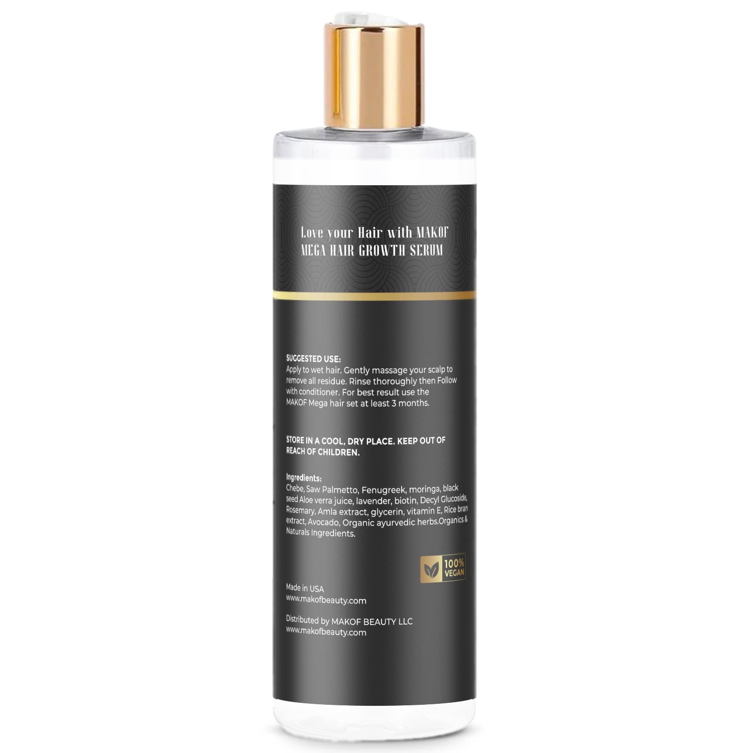 Champú y acondicionador para el crecimiento del cabello, mezcla de aceite esencial, para pérdida severa del cabello y adelgazamiento del cabello.