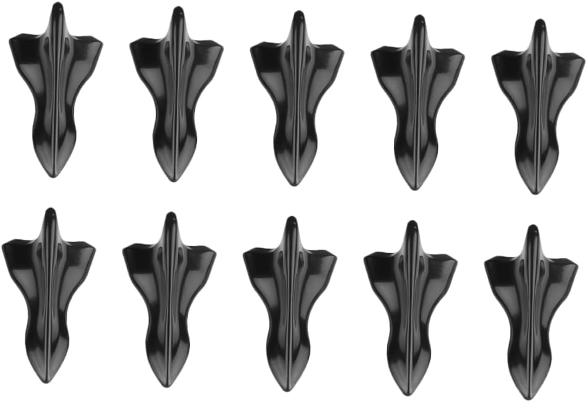 Vaguelly 10 piezas de aleta de coche aletas de tiburón aletas de coche Antena de coche Aleta de antena de coche Aleta decorativa de techo de