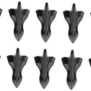 Vaguelly 10 piezas de aleta de coche aletas de tiburón aletas de coche Antena de coche Aleta de antena de coche Aleta decorativa de techo de Vaguelly 10 piezas de aleta de coche aletas de tiburón aletas de coche Antena de coche Aleta de antena de coche Aleta decorativa de techo de
