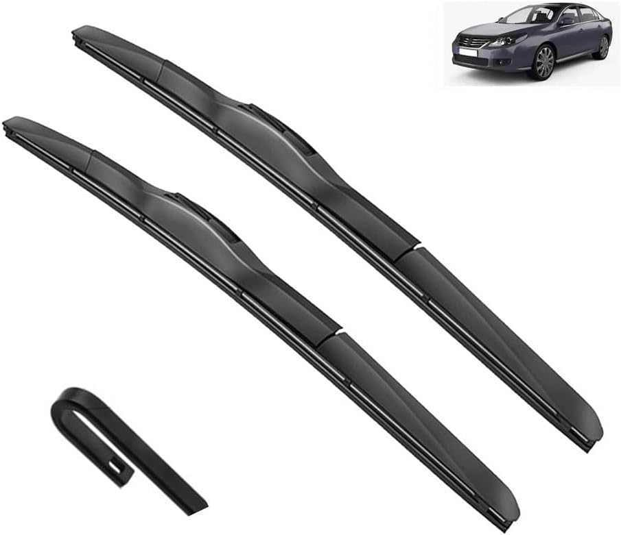 Limpiaparabrisas de automóvil compatible con Renault Latitude Saloon 2010-2016, accesorios para ventana delantera, 24 + 16 pulgadas (color
