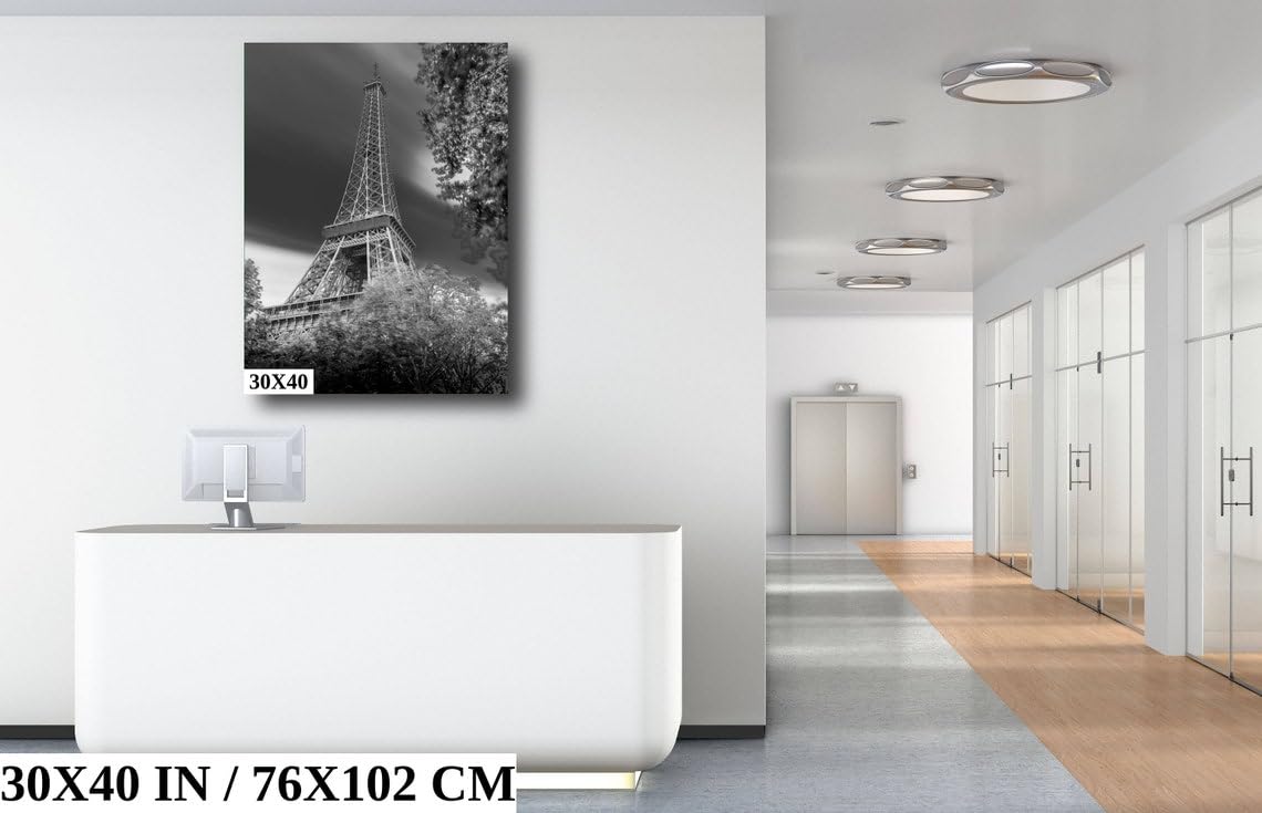 Eiffel Tower, Paris, France – PrintCanvasAcrylicMetal (Acrylic Print, 24×36 Inches)