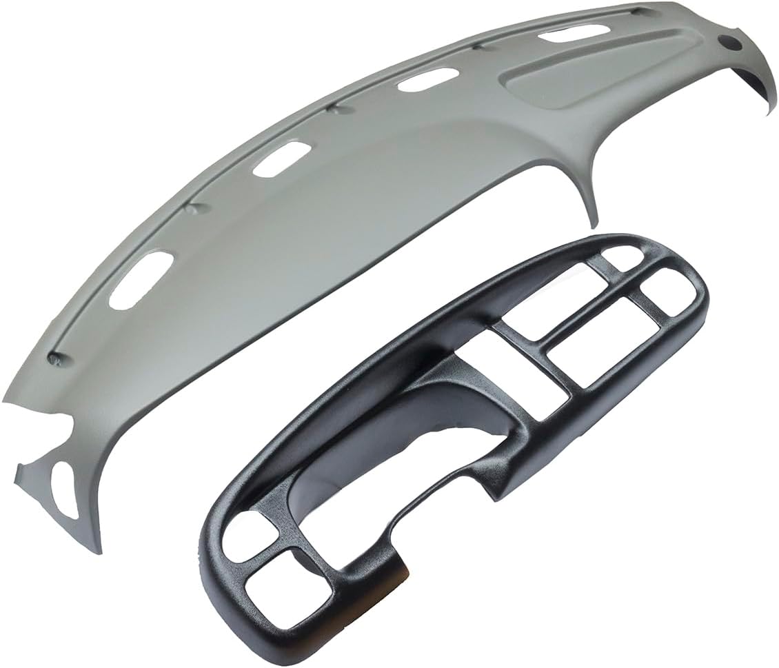KARPAL Tablero con cubierta de bisel compatible con Dodge Ram 1500 2500 3500 1998 1999 2000 2001