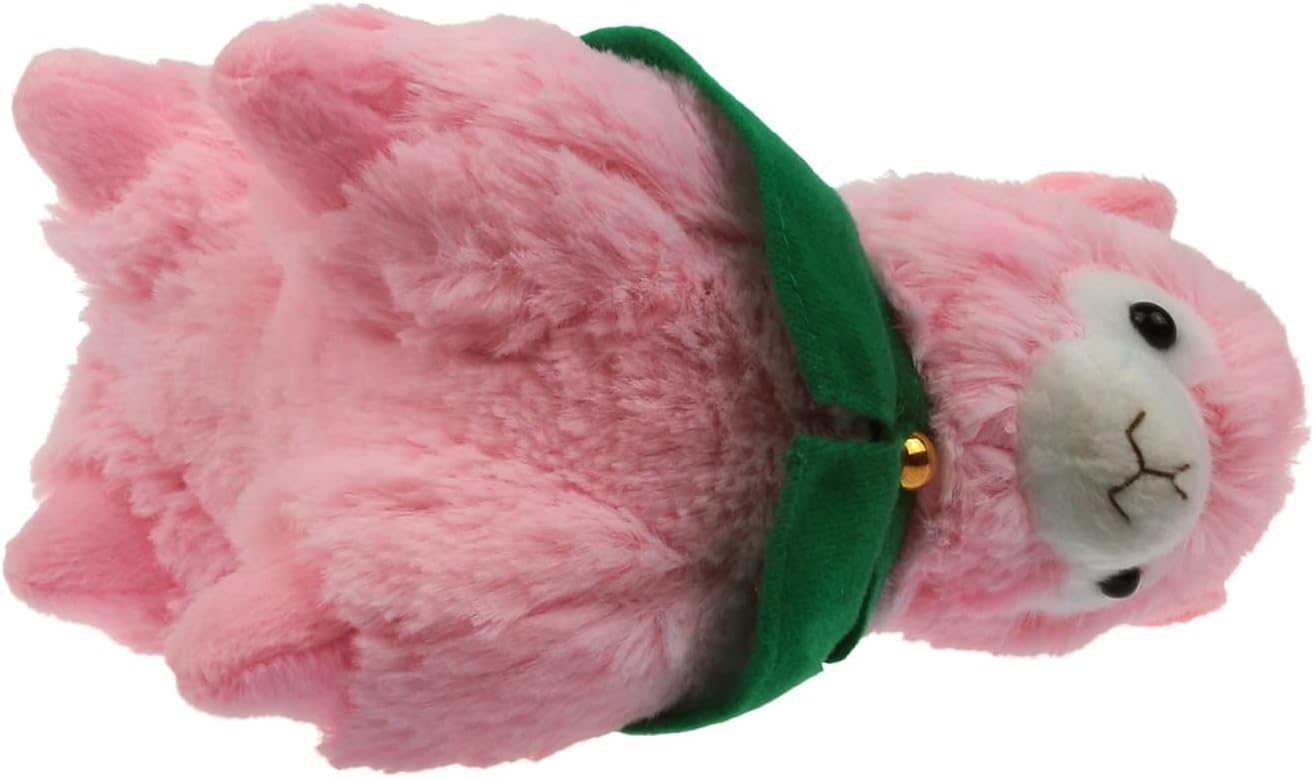 TOLLION Cuddly – Juguete de peluche de 7 pulgadas, diseño de alpaca y llama, 100 % peluche, el mejor regalo de cumpleaños para los niños (arcoíris)