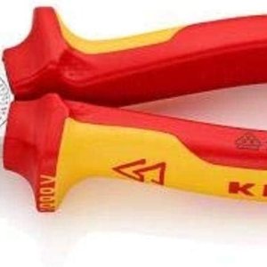 KNIPEX Alicates combinados aislados de 1000 V, 7.25 KNIPEX Alicates combinados aislados de 1000 V, 7.25