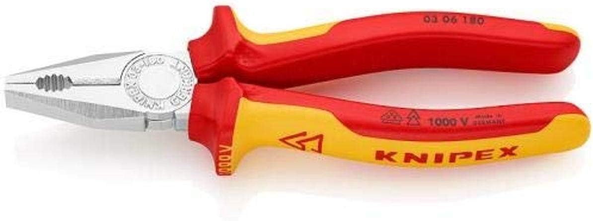 KNIPEX Alicates combinados aislados de 1000 V, 7.25