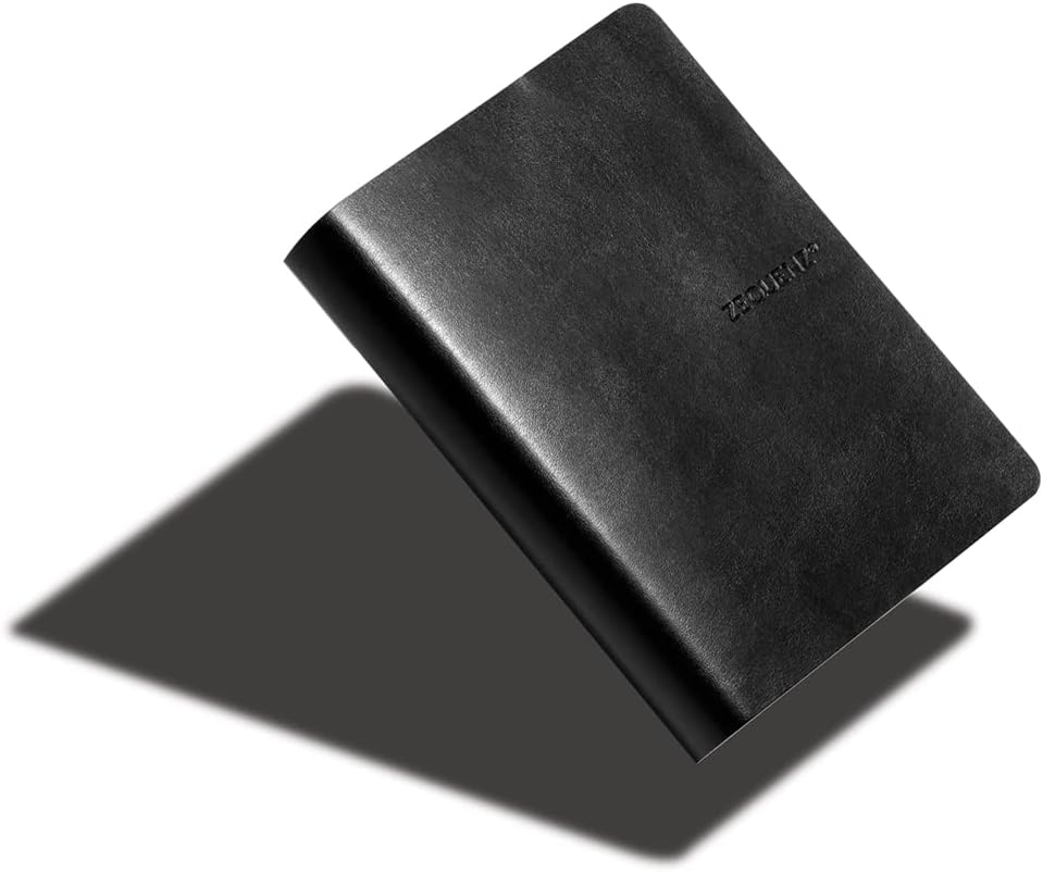 Zequenz Classic 360 Diario de pasta blanda, cuaderno de tapa blanda, pequeño, 4 x 5.5 pulgadas  10.16 x 13.97 cm., 200 hojas  400 páginas, papel de