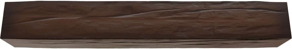 Ekena Millwork MANURW04X04X36ZM Riverwood – Mantel para chimenea de madera sintética, 4 pulgadas de alto x 4 pulgadas de profundidad x 36 pulgadas