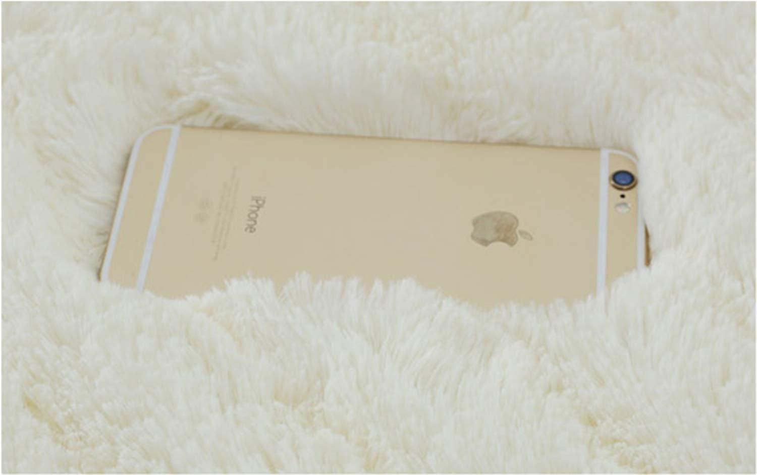 SINCERE Funda de asiento de felpa de tamaño personalizado, funda de cojín antideslizante para sofá de banco para interiores, tapete grueso para