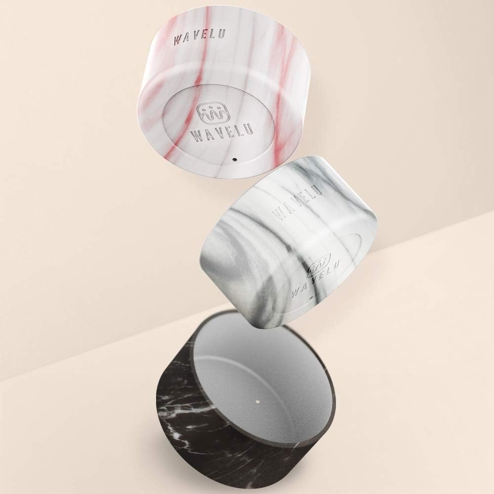 WAVELU Funda protectora de silicona para Hydro Flask  Se adapta a 12-40 onzas  Diseño de mármol  Cubierta inferior antideslizante para botellas de