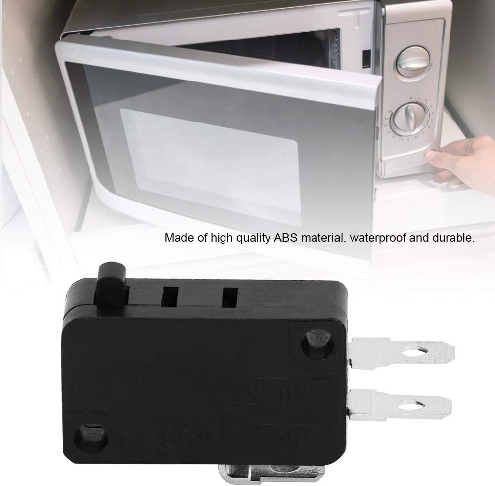 GLOGLOW Kw3At-16 Micro Motion Micro Interruptor Contacto Microinterruptor Kw3At Microondas Kw Arrocera 5E4 veces Durable para Touch Microondas Horno