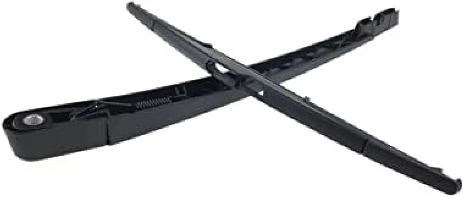 WouND Juego de limpiaparabrisas trasero, compatible con Nissan Quest 2004-2009 para todas las estaciones, goma natural
