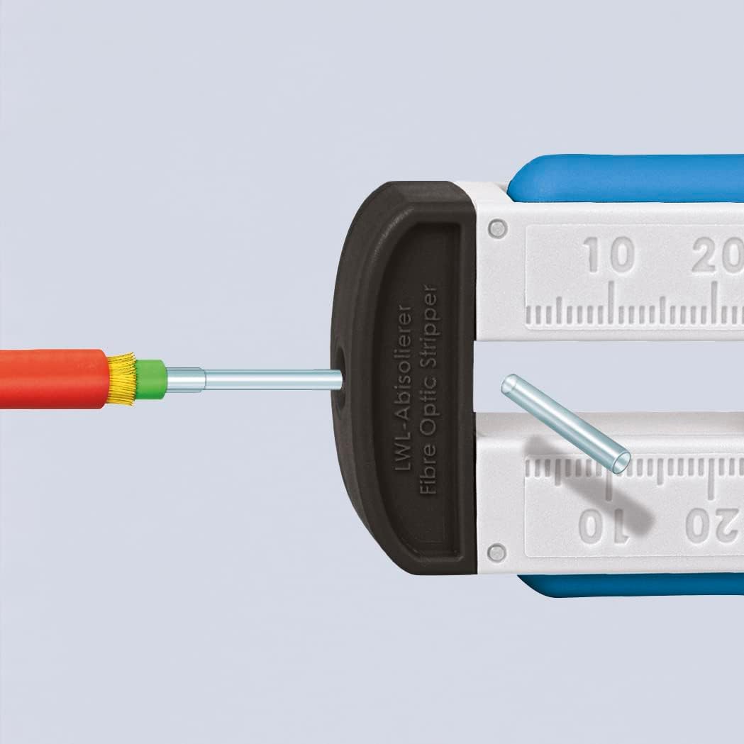 Knipex – Herramienta de pelado para cable de fibra óptica (1285110SBA)