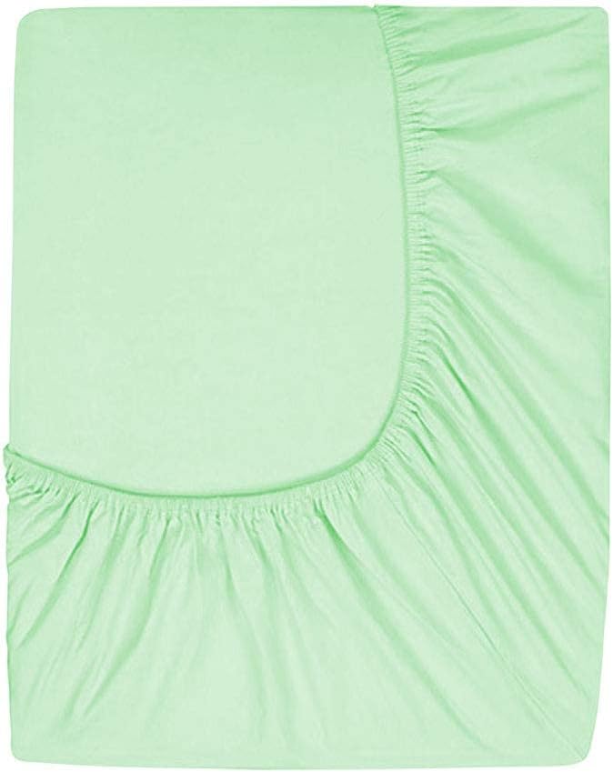 Comfy Basics – Excelente sábana bajera ajustable con bolsillo profundo – Microfibra de terciopelo cepillado – Transpirable, extra suave y cómoda –