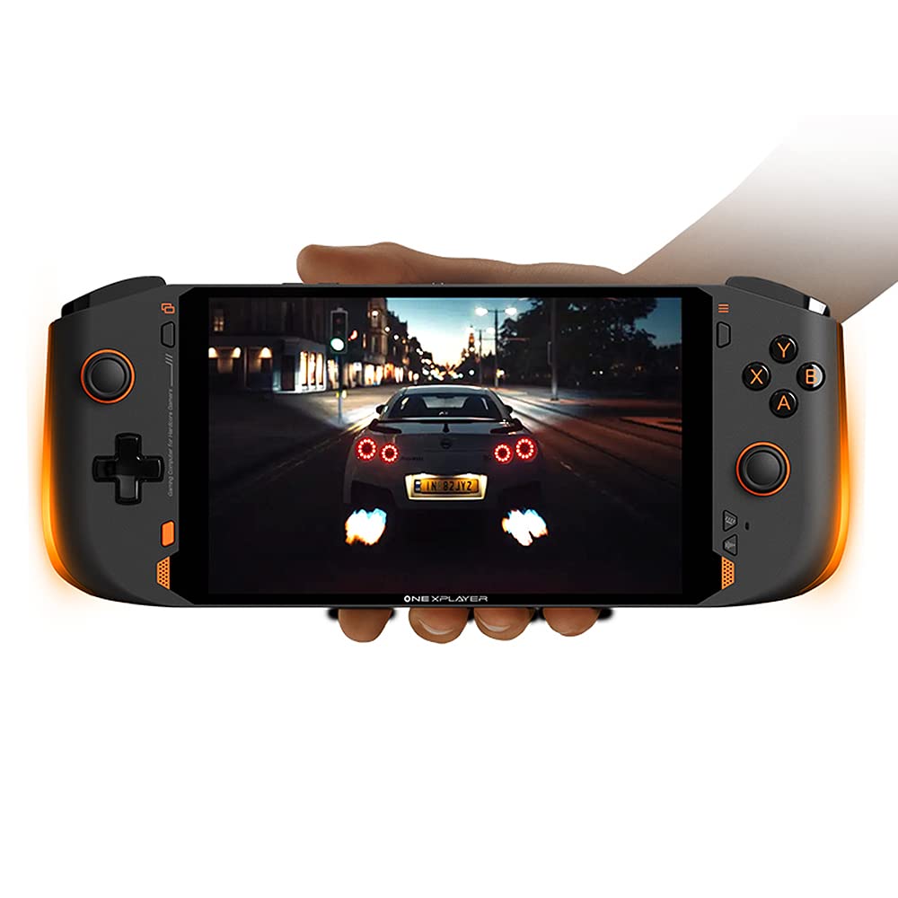 XAMMUE OneXPlayer Mini PRO CPU AMD R7-6800U 7 Inches Handheld PC Video Game Console One X Player Portable RGB Lamp PC Game Console Win 11 OS Laptop