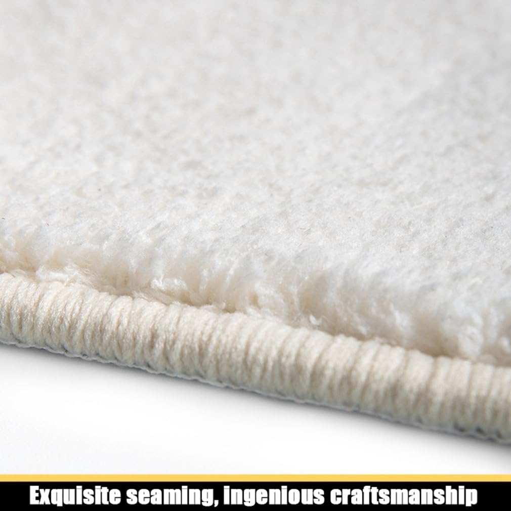 NIOKIT Alfombras de baño de microfibra ultra suaves antideslizantes para ducha y bañera, lindos tapetes de pasillo de gatos, lavables a máquina,