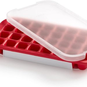 Lekue Bandeja industrial para cubitos de hielo, color rojo Lekue Bandeja industrial para cubitos de hielo, color rojo