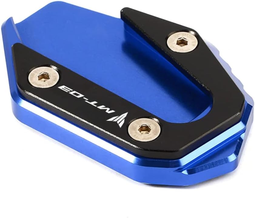 Accesorios de motocicleta con soporte lateral para Yamaha MT03 MT 03 2016 2017 2018 2019 2020 placa de extensión de soporte