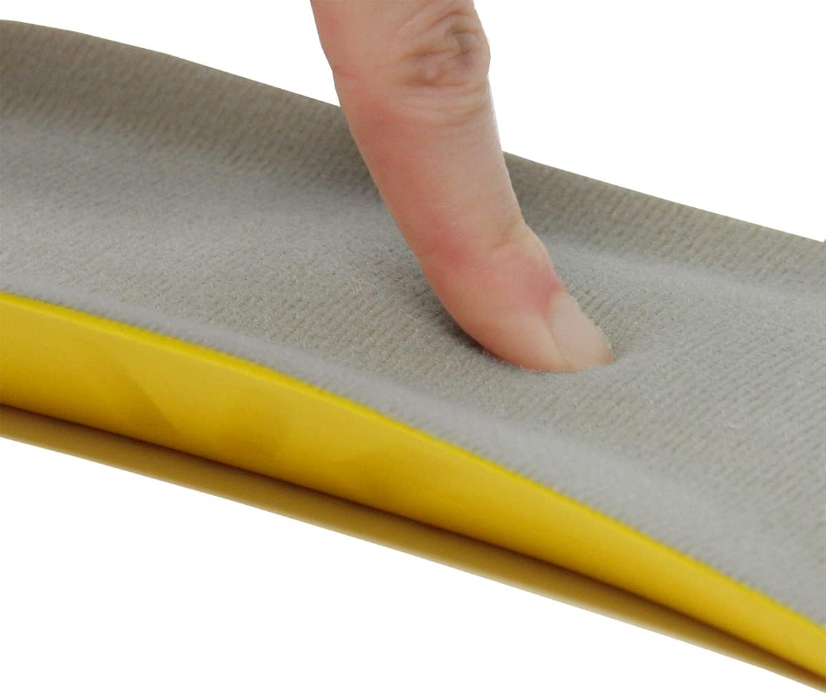 Happystep Plantillas ortopédicas de espuma viscoelástica de poliuretano para fascitis plantar, plantillas cómodas, soporte de arco acolchado,