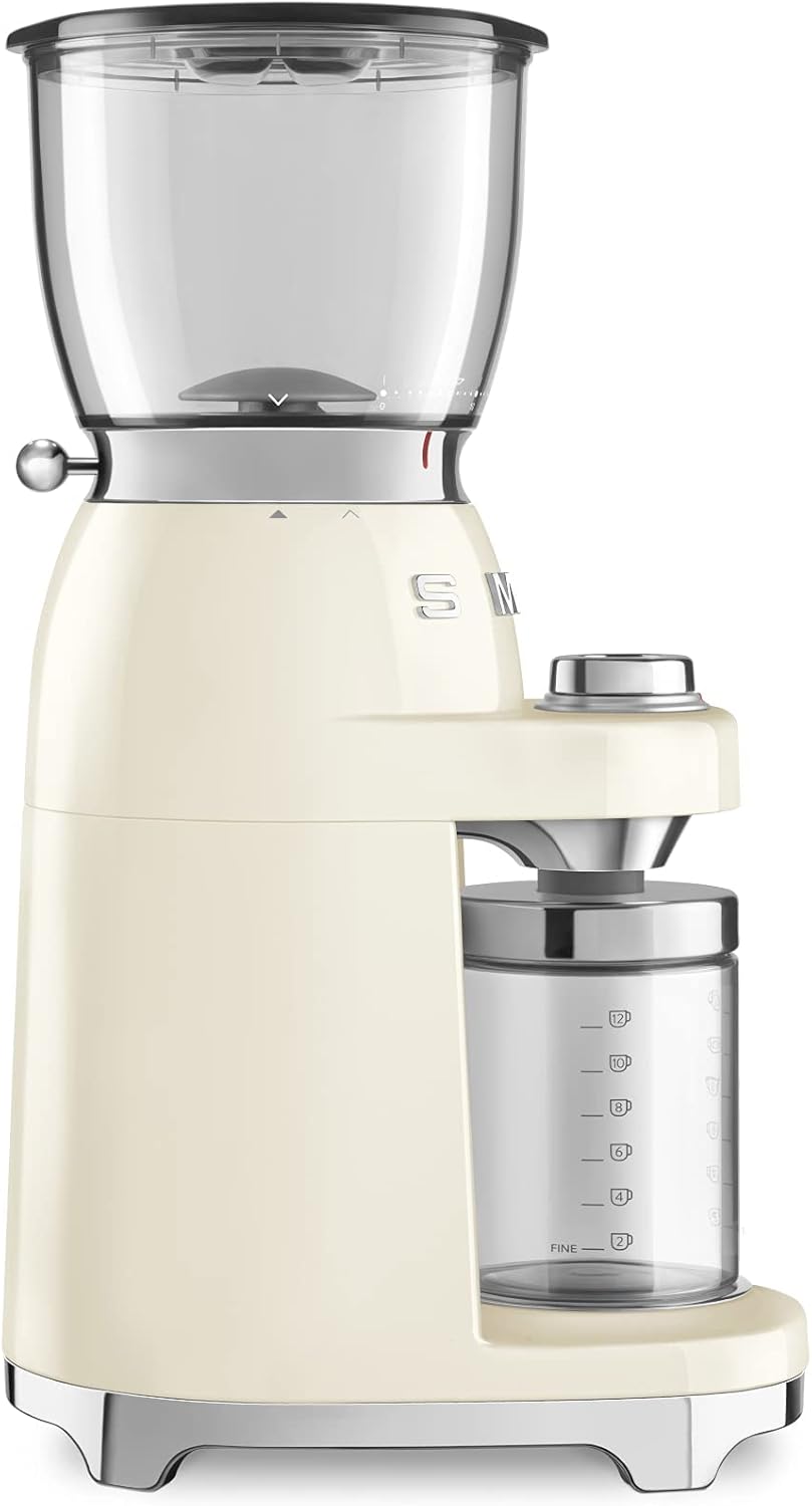 Smeg Molinillo de café crema retro de los años 50
