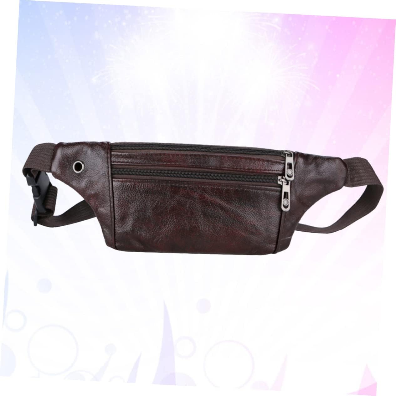 SHLKNKLE Bolsa de bolsillo con múltiples bolsillos para smartphone, bolsa de cintura deportiva para correr, monedero pequeño, cartera para hombre,