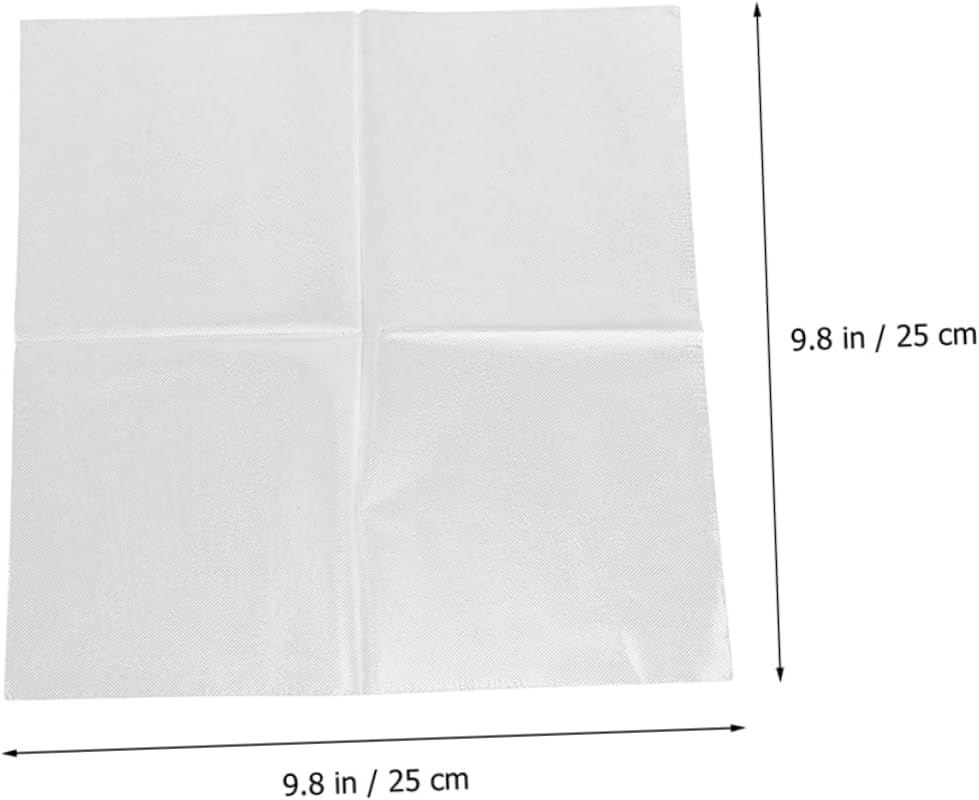 COHEALI Estabilizadores de bordado de película soluble en agua, película de transparencia, papel de transferencia de bordado, estabilizador adhesivo