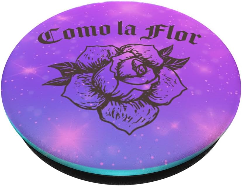 Latina Latinx Mejor Regalo Como La Flor Pink Galaxy PopSockets PopGrip Agarre intercambiable para teléfonos y tabletas PopSockets Estándar PopGrip