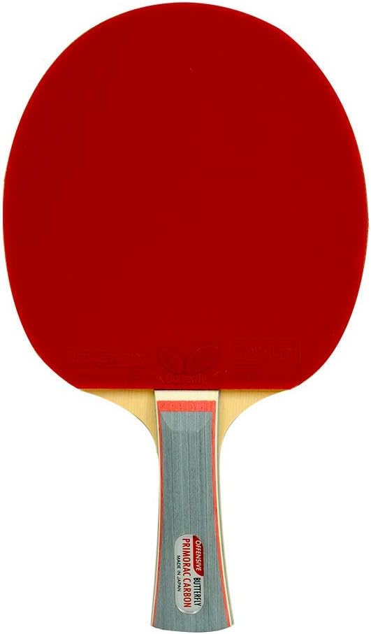 Butterfly Primorac Carbon Pro-Line – Raqueta de tenis de mesa, una de nuestras cuchillas más rápidas alimentada por el poder crudo de la fibra de